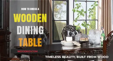 Elegant Wooden Dining Table Styling Tips for a Timeless Look