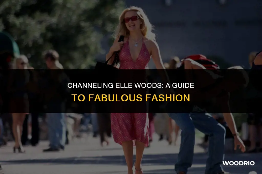 how to dress like elle woods