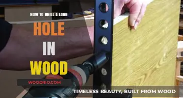 Mastering Woodworking: Techniques for Drilling Long Holes in Wood