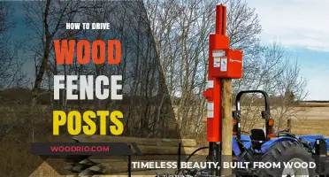 Mastering the Art of Driving Wood Fence Posts: A Comprehensive Guide