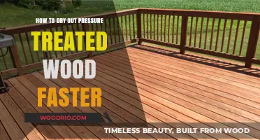 Speeding Up the Drying Process for Pressure-Treated Wood