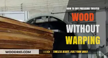 Expert Tips: Drying Pressure-Treated Wood Without Warping