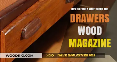Crafting Perfect Doors and Drawers: A Woodworker's Guide