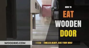 Exploring the Unconventional: A Guide to Consuming Wooden Doors