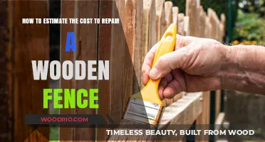 Estimating Wooden Fence Repair Costs: A Practical Guide