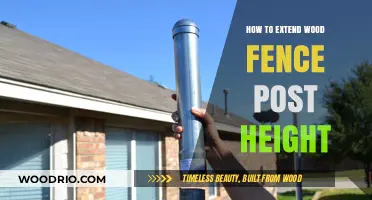 Elevate Your Privacy: A Guide to Extending Wood Fence Posts