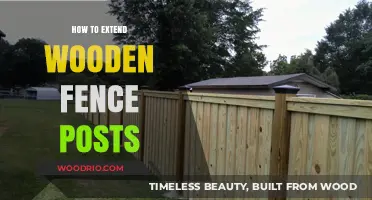 DIY Guide: Extending Wooden Fence Posts for Enhanced Privacy and Security