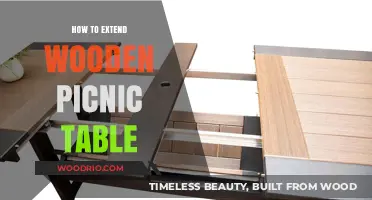 Creative Ways to Extend Your Wooden Picnic Table for More Guests