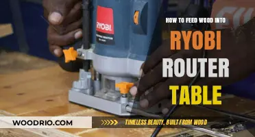 Mastering Wood Feeding Techniques for Your Ryobi Router Table