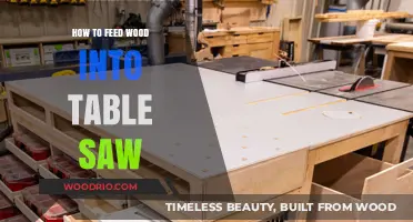 Mastering Table Saw Techniques: Safely Feeding Wood for Precision Cuts
