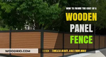 Calculating the Cost of Your Dream Wooden Panel Fence
