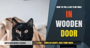 DIY Guide: Sealing a Cat Flap Hole in Your Wooden Door
