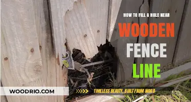 Easy DIY: Repairing Holes Near Your Wooden Fence Line