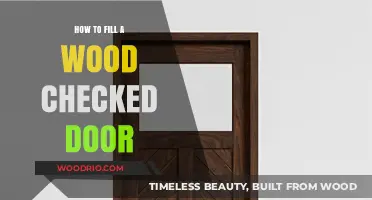 Reviving Your Wood Checked Door: A Step-by-Step Guide