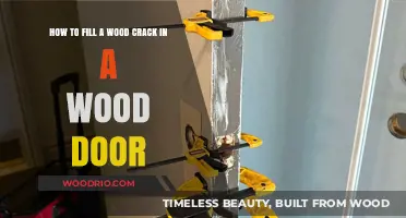 Easy Steps to Fill Wood Cracks in Your Door