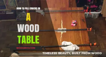 Easy DIY Guide to Repairing Cracks in Your Wood Table