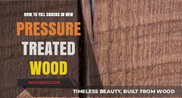 Effective Methods to Fill Cracks in New Pressure-Treated Wood