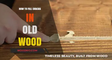 Restoring Old Wood: Simple Steps to Fill Cracks and Revitalize