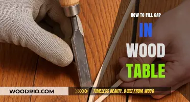 Easy DIY Guide to Repairing Gaps in Your Wood Table