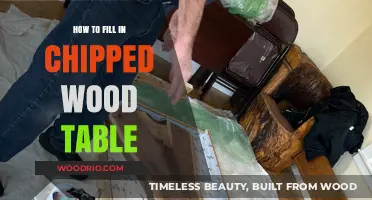 Repairing Chipped Wood Tables: A Step-by-Step DIY Restoration Guide