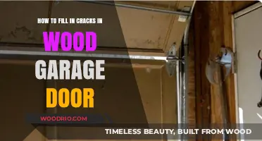DIY Guide: Repairing Cracks in Your Wooden Garage Door