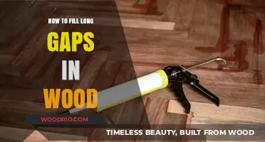 Mastering Wood Filling: Techniques to Repair Long Gaps Seamlessly