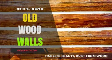 Restoring Old Wood Walls: Effective Techniques to Fill Gaps and Revive Charm
