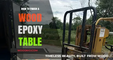 Mastering Wood Epoxy: A Step-by-Step Guide to Finishing Your Table