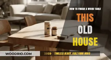 Master Wood Table Finishing: This Old House Restoration Guide