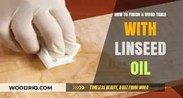 Mastering Linseed Oil: A Guide to Finishing Your Wood Table