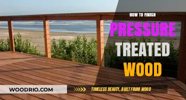 Mastering the Art of Finishing Pressure-Treated Wood: A Comprehensive Guide