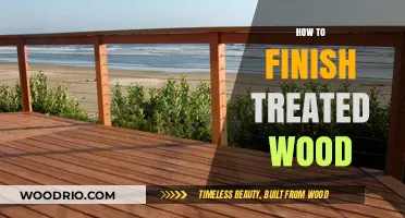 Mastering the Art of Finishing Treated Wood: A Comprehensive Guide