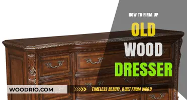 Revive Your Vintage Dresser: Easy Steps to Firm Up Old Wood