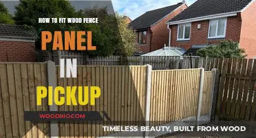DIY Guide: Transporting and Installing Wood Fence Panels with Your Pickup
