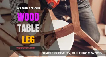 Repairing Cracked Wood Table Legs: A Step-by-Step DIY Restoration Guide