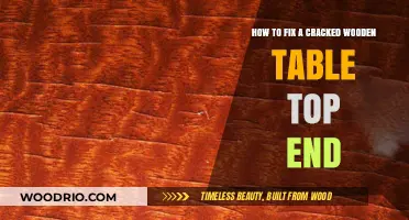 Repairing Cracked Wooden Table Tops: A Step-by-Step Restoration Guide
