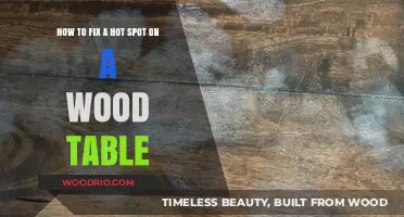 Repairing Wood Table Hot Spots: Quick Fixes and Prevention Tips