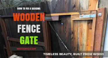 Revitalize Your Wooden Fence Gate: A Step-by-Step Repair Guide