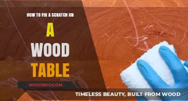 Easy DIY Methods to Repair Scratches on Wooden Tables