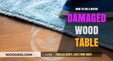 Revive Your Water-Damaged Wood Table: Effective Restoration Tips and Tricks