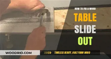 Repairing a Wood Table Slide Out: A Step-by-Step DIY Guide