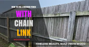 Repairing Your Wooden Fence with Chain Link: A Comprehensive Guide