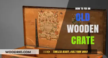 Revive Your Vintage Crate: A Step-by-Step Wooden Restoration Guide