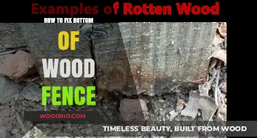Revitalize Your Fence: A Guide to Repairing the Bottom of a Wooden Fence