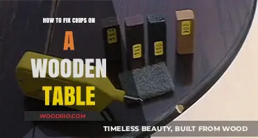 Easy DIY Guide: Repairing Chips on Your Wooden Table Surface