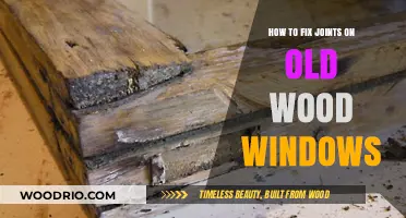 Restoring Old Wood Windows: A Guide to Repairing Loose Joints