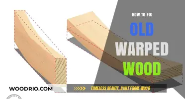 Revive Warped Wood: Simple Steps to Restore Old Wooden Surfaces