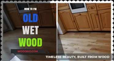 Reviving Wet Wood: Effective Techniques to Restore Old, Water-Damaged Timber