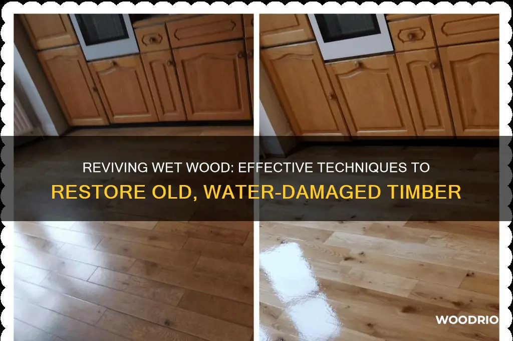 how to fix old wet wood