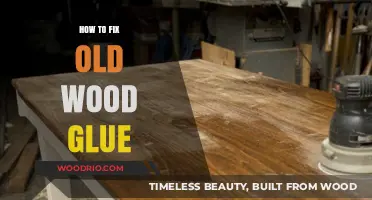 Reviving Old Wood Glue: Effective Techniques for Strong, Lasting Repairs